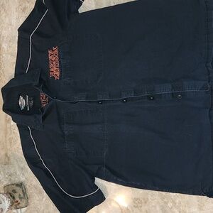 HARLEY DAVIDSON MENS BUTTONNDOWN SHIRT